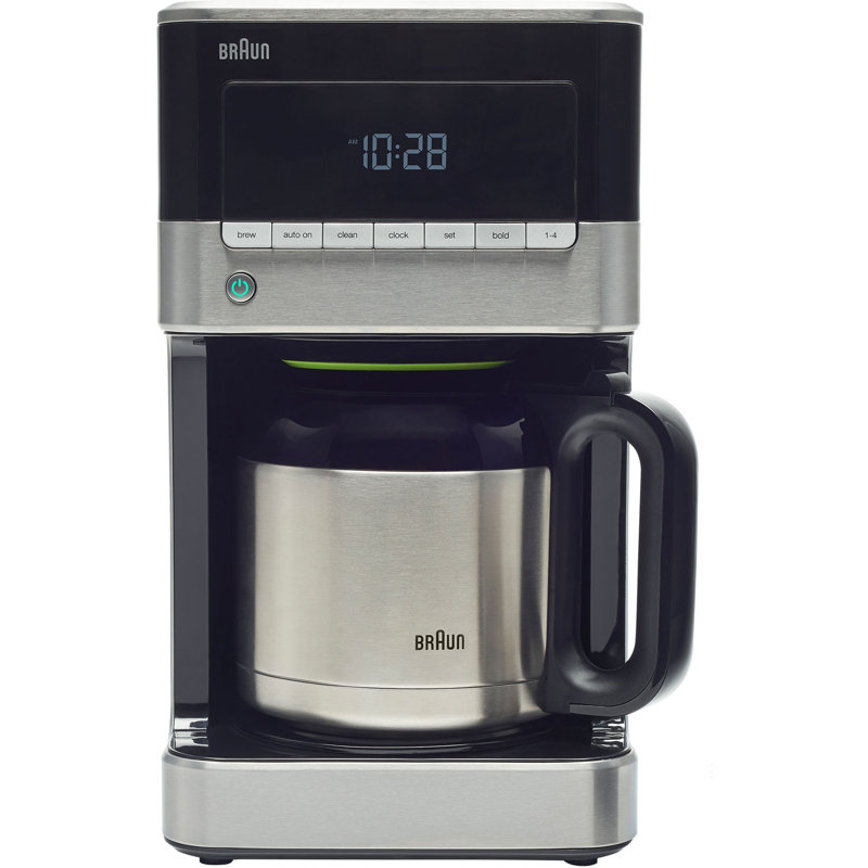 Braun KF7175 BrewSense Stainless Steel 10Cup Drip Coffee Maker with